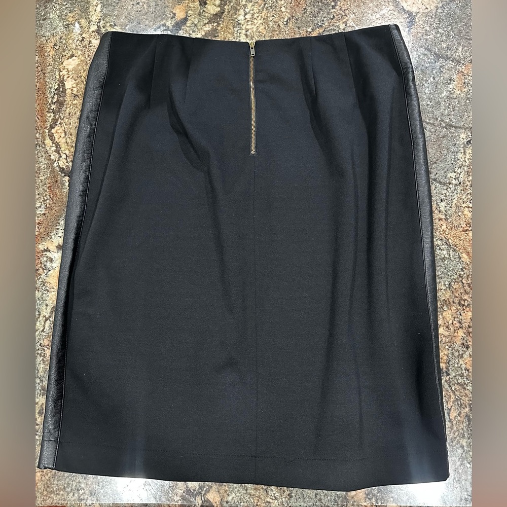 Lane Bryant Classic Black Ponte Pencil Skirt - Picture 4 of 6